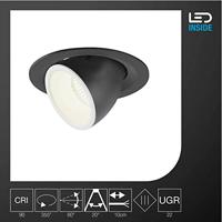 SLV 1005958 NUMINOS GIMBLE M LED-inbouwlamp LED vast ingebouwd Zwart - thumbnail