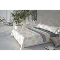Beddengoedset Pierre Cardin CORALINA DORIS Grijs Bed van 135 - thumbnail