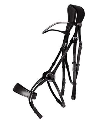 QHP QCross Sedna hoofdstel zwart maat:cob