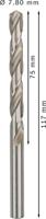Bosch Accessoires Metaalboren HSS-G, Standard 7,8 x 75 x 117 mm 10st - 2608585506 - thumbnail