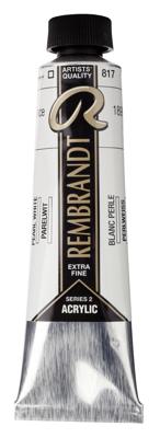 Rembrandt Acrylverf Tube 40 ml - Parelwit 817