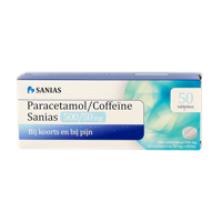 Paracetamol coffeine 500/50mg 50 Tabletten - thumbnail