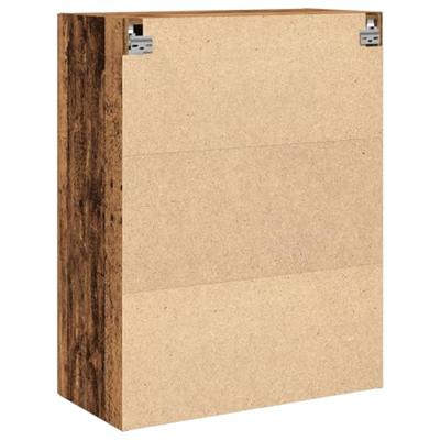 Wandkast Wandgemonteerd Oud hout 69.5 x 34 x 90 cm Bewerkt hout Wandkast Wandgemonteerd Oud hout 69.5 x 34 x 90 cm Bewerkt hout