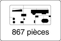 Heller 80895 Le Superbe Bouwpakket Schaal 1:150 - thumbnail