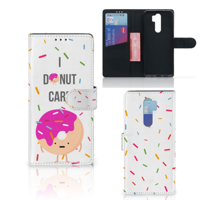 Xiaomi Note 8 Pro Book Cover Donut Roze - thumbnail