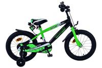 Volare sportivo kinderfiets - jongens - 16 inch - groen zwart - thumbnail