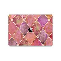 Lunso MacBook Pro 16 inch (2019) cover hoes - case - Diamond Rose - thumbnail