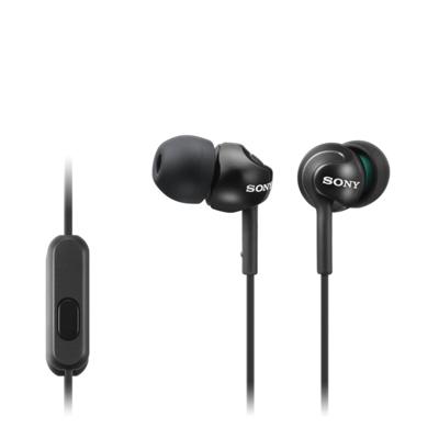 Sony MDR-EX110APB in-ear hoofdtelefoon headset No zwart