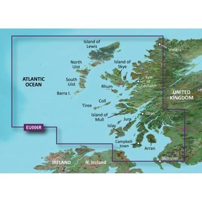 Garmin VEU006R-Schotland, West Coast 010-C0765-00, Schotland, West, 010-C0765-00 (010-C0765-00, Schotland, Westkust, echoMAPT 43dv echoMAPT 44dv echoMAPT 50dv echoMAPT KAART 53dvd )