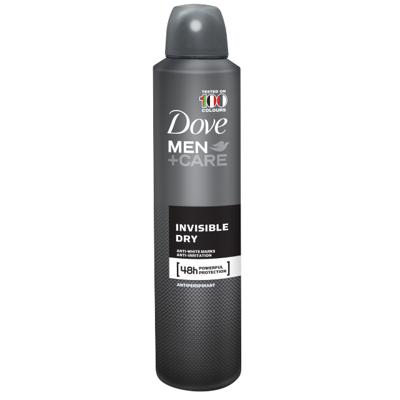 Dove Dove Deodorant Spray Men Invisible Dry - 250 ml