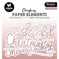 Studio Light • essentials paper elements rosegold sentiments - thumbnail