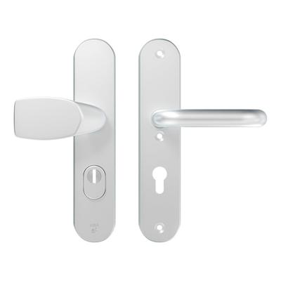 AXA 6668 Veiligheidsbeslag Oval Plus Wing-knop+kruk U-model PC72 anti-kerntrek F1 - 6668-49-91/72U AXA 6668 Veiligheidsbeslag Oval Plus Wing-knop+kruk U-model PC72 anti-kerntrek F1 - 6668-49-91/72U