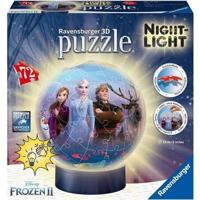RAVENSBURGER - The Snow Queen 2 3D-ronde puzzel 72 stukjes verlicht - thumbnail