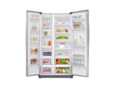 Samsung RS54N3003SL amerikaanse koelkast Vrijstaand Roestvrijstaal 535 l A+