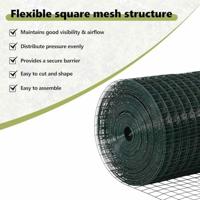 VidaXL Gelaste draadhek groen 0.4 x 25 m - thumbnail