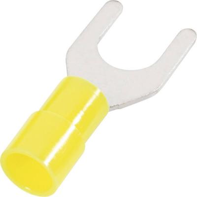 Cimco 180166 Vorkkabelschoen 4 mm² 6 mm² Schachtdiameter=8.4 mm Deels geïsoleerd Geel 1 stuk(s)
