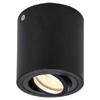 SLV Ronde downlightTriledo GU10 8,5cm zwart - 1002010