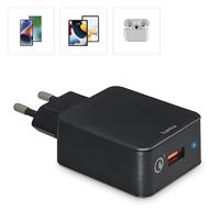 Hama USB-oplader 19.50 W 1x USB-A Zwart Binnen - thumbnail