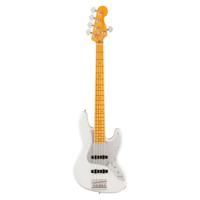 Fender American Ultra II Jazz Bass V MN Avalanche 5-snarige elektrische basgitaar met koffer - thumbnail