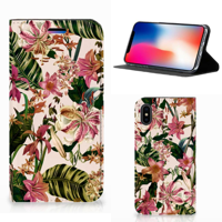 Apple iPhone X | Xs Smart Cover Flowers - thumbnail