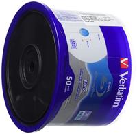 Verbatim 43812 BD-R Datalife 25 GB 6x schrijfsnelheid onbewerkte bedrukbare 50 spindel - thumbnail