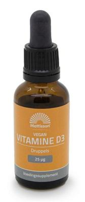 Mattisson HealthStyle Vitamine D3 Vegan Druppels