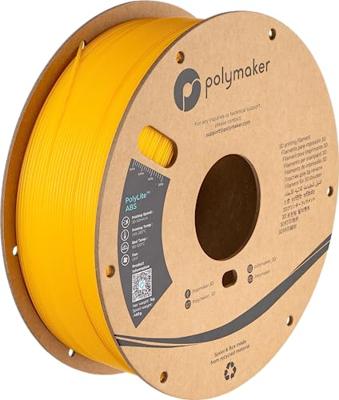 Polymaker PE01006 PolyLite Filament ABS kunststof Geurarm 1.75 mm 1000 g Geel 1 stuk(s) Polymaker PE01006 PolyLite Filament ABS kunststof Geurarm 1.75 mm 1000 g Geel 1 stuk(s)