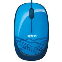 M105 - Muis - optisch - met bekabeling - USB - blauw - thumbnail