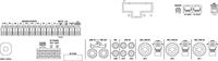 Monacor PA-6010Z PA-versterker 600 W 5-kanaals 10 zones - thumbnail