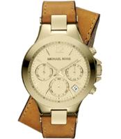Horlogeband Michael Kors MK2261 Onderliggend Leder Bruin 18mm - thumbnail