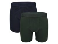 MEXX Set van 2 heren boxers (Donkerblauw/groen, XXL) - thumbnail