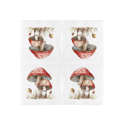 Esschert Design Servetten vliegenzwam