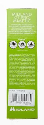 Midland G7 PRO Mimetic twee-weg radio 69 kanalen 446.00625 - 446.09375MHz (PMR), 433.075 - 434.775MHz (LPD) Camouflage