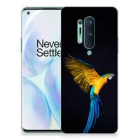 OnePlus 8 Pro | TPU Hoesje | Papegaai - thumbnail