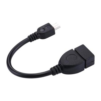 USB 2.0 A vrouwtje naar Micro USB 5 Pin mannetje OTG Adapter Kabel voor Samsung Galaxy S IV / i9500 / S III / i9300 /Note II / N7100 / i9220 / i9100 /
