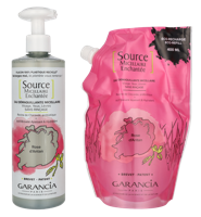 Garancia Source Micellar Cleansing Water Old Rose Set 800 ml - thumbnail