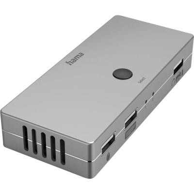 Hama KVM-switch 2 + 2 poorten HDMI USB 4096 x 2160 Pixel Hama KVM-switch 2 + 2 poorten HDMI USB 4096 x 2160 Pixel