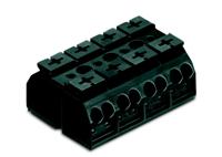 WAGO 862-534 Apparaataansluitklem Veerklem Zwart 200 stuk(s) - thumbnail