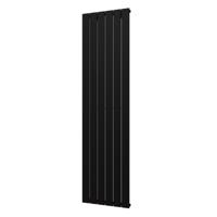 Plieger Designradiator Cavallino Retto Enkel 999 Watt Middenaansluiting 200x45 cm Mat Zwart - thumbnail