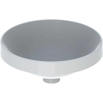 Geberit VariForm opbouw wastafel rond zonder kraangat zonder overloop Ø40x17.8cm wit 500702012 500.702.01.2