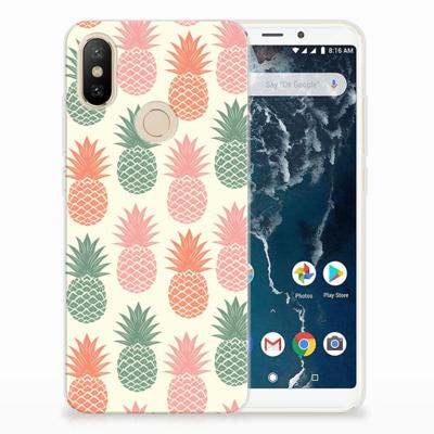 Xiaomi Mi A2 Siliconen Case Ananas