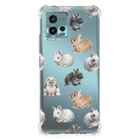 Case Anti-shock voor otorola Moto G72 Konijntjes - thumbnail