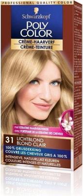 Poly Color Haarverf nr. 31 Lichtblond Poly Color Haarverf nr. 31 Lichtblond