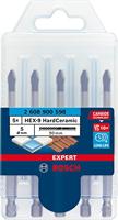 Bosch Accessoires Expert HardCeramic HEX-9 boorset voor dakpannen 5 mm 5-delig - 1 stuk(s) - 2608900598 - thumbnail