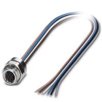 Phoenix Contact 1453465 Sensor/actuator inbouwconnector M8 Aantal polen (sensoren): 6 Bus, inbouw 0.50 m 1 stuk(s) - thumbnail