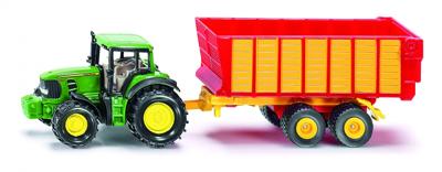 Siku 1650 John Deere + Hooiwagen
