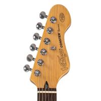 Vintage V60LB Coaster Series Laguna Blue elektrische gitaar - thumbnail