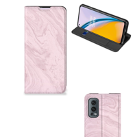 OnePlus Nord 2 5G | Standcase | Marble Pink - Origineel Cadeau Vriendin - thumbnail