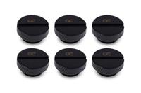 Alphacool Eiszapfen Verschlussschraube G1/4, schwarz Waterkoelingfitting - thumbnail