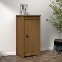 Dressoir 40x35x80 cm massief grenenhout honingbruin - thumbnail